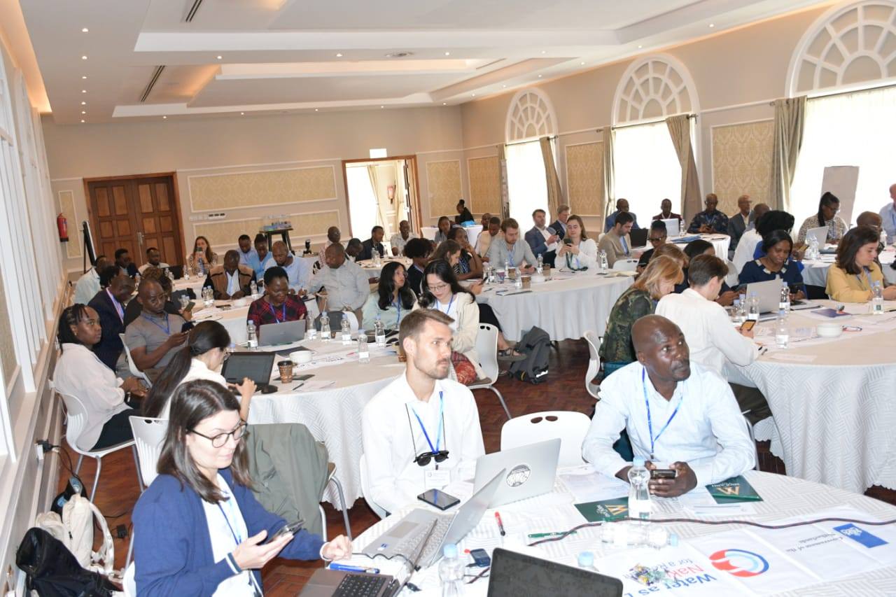 Participants at a workshop in Nakuru themed “Role of Sponge Cities in sustainable urban development,” that focused on promoting sustainable social, economic, and water climate resilience to accelerate climate change adaptation.   