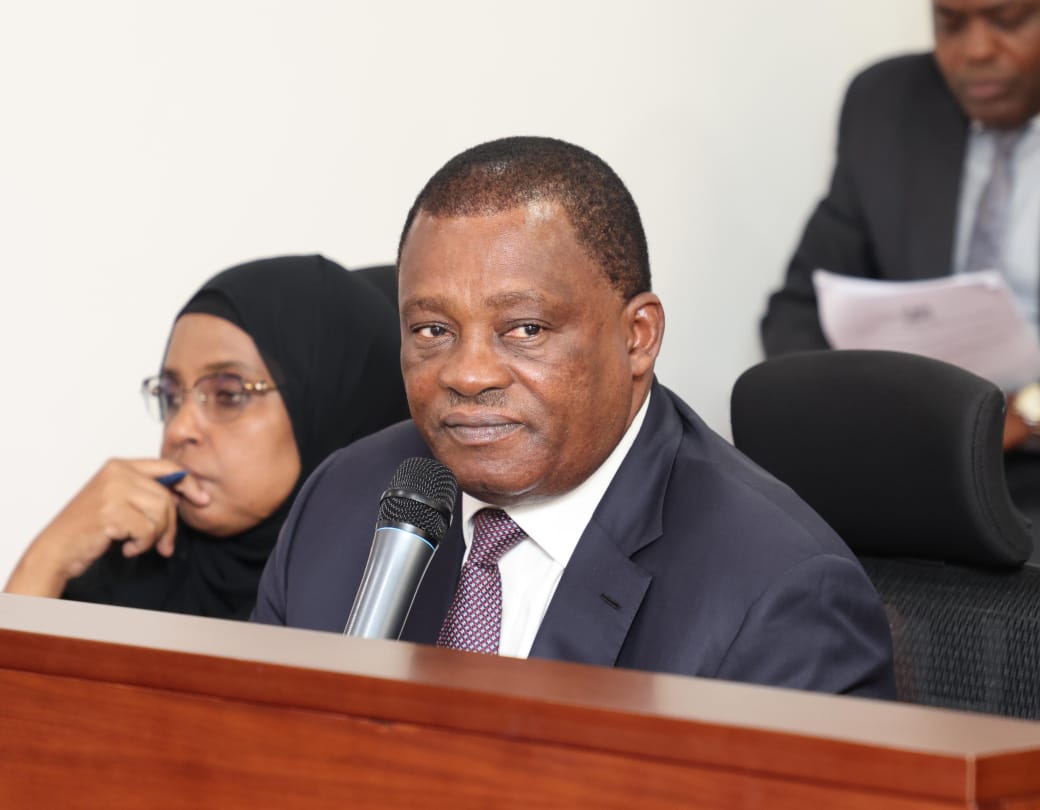 The Cabinet Secretary for Public Service and Human Capital Development, Justin Muturi.