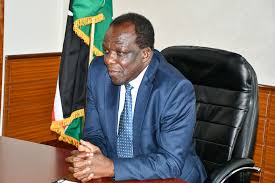 Cabinet Secretary for Co-operatives and MSMEs Wycliffe Oparanya. Photo/Courtesy