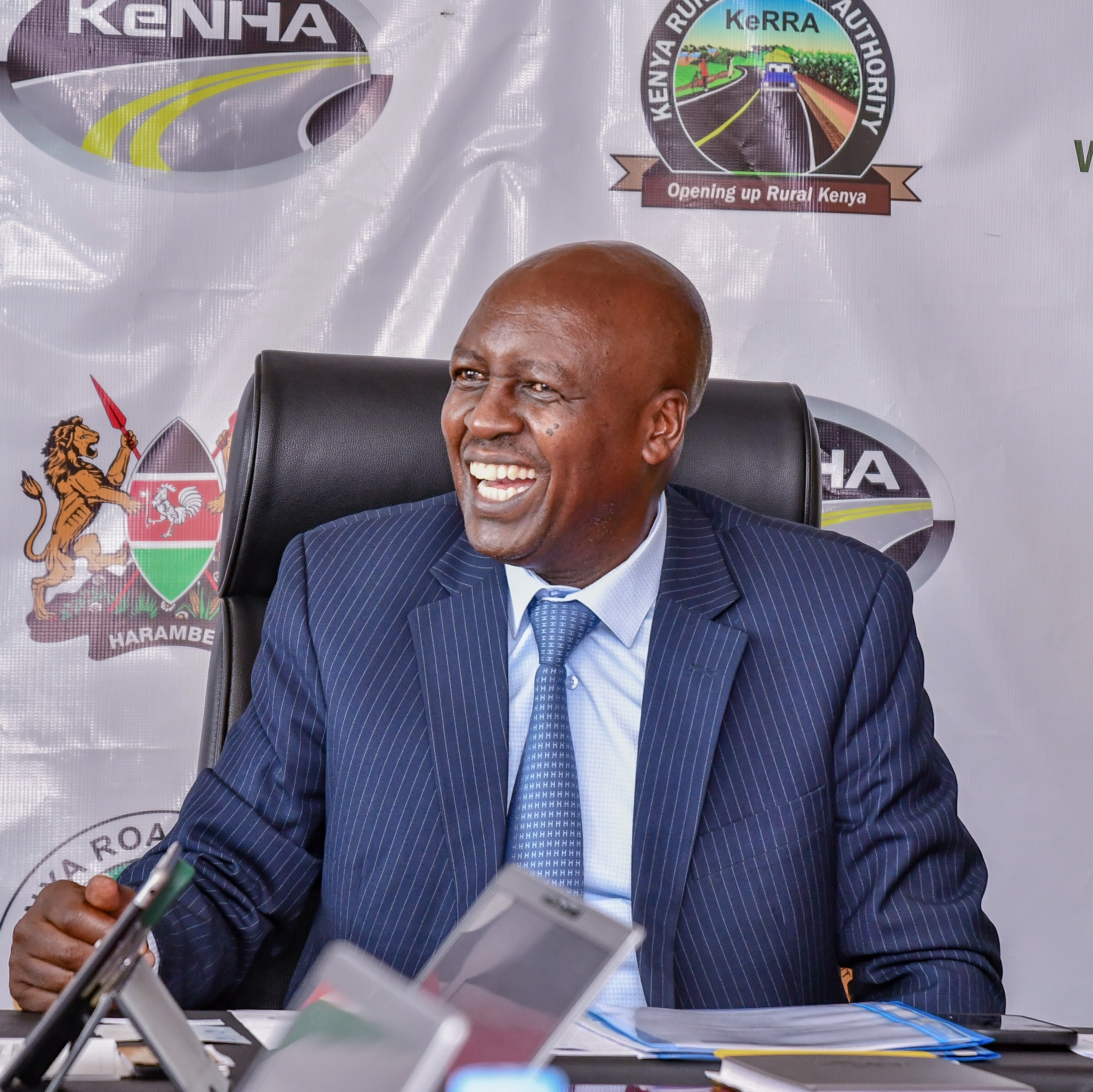 Secretary for the State Department for Roads, Eng. Joseph Mbugua 