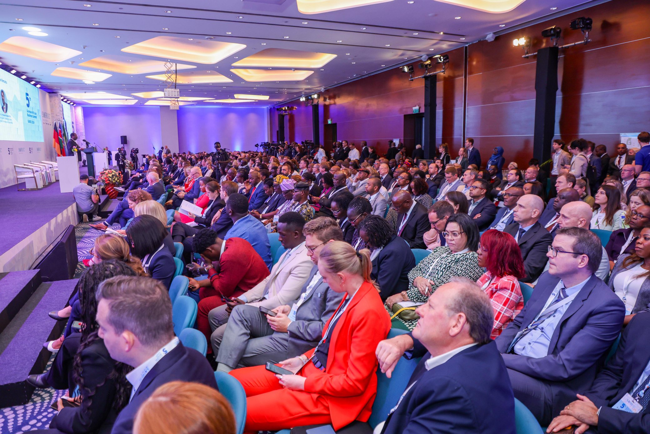 Delegates during the 5th German-African Business Summit (GABS 2024). Photo/Courtesy
