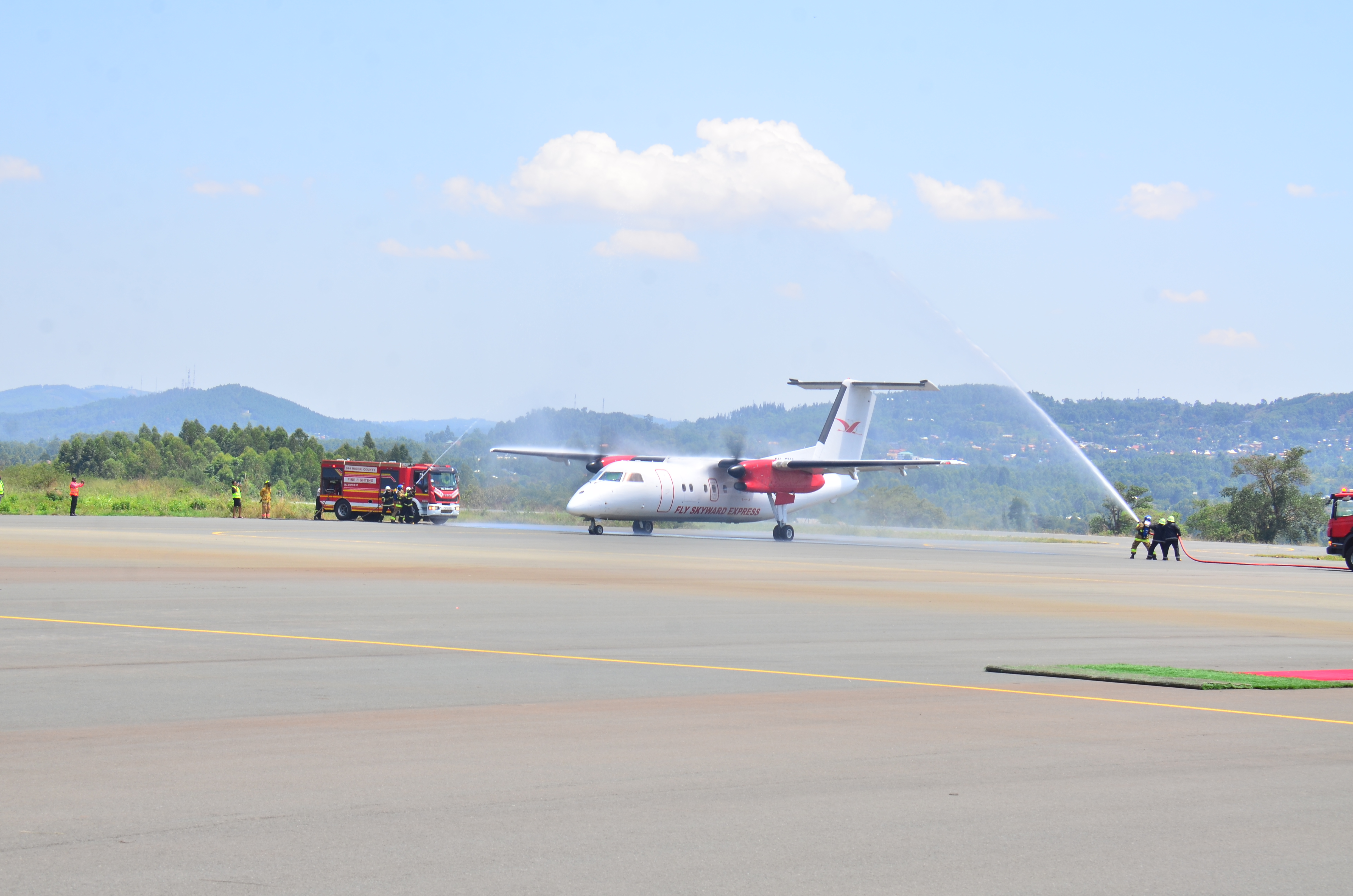 Lichota Airstrip in Migori County. She said that in 2024-2025 already 18,000 passengers have utilised the airstrip