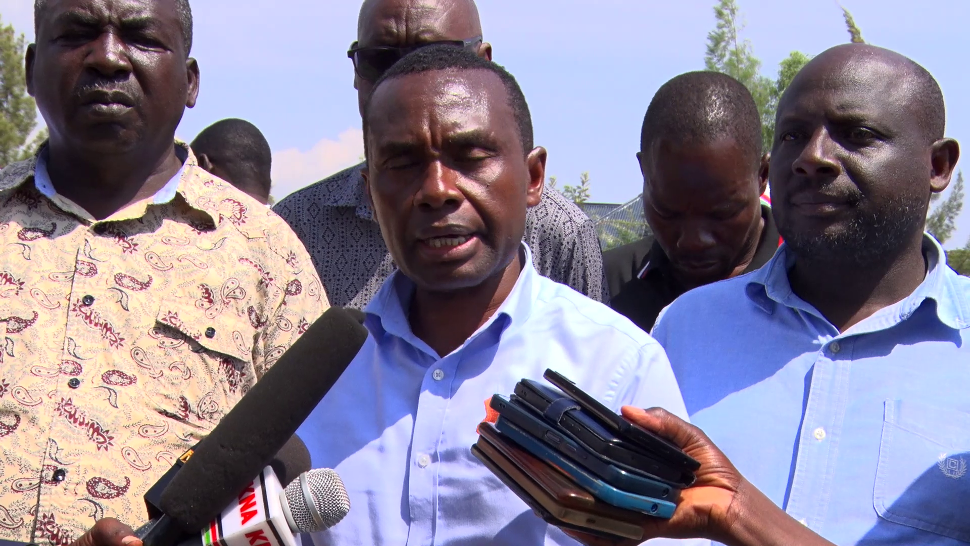 The Chief Executive Officer (CEO) National Irrigation Authority (NIA), Eng. Charles Muasya. Photo/MARION OBUYA