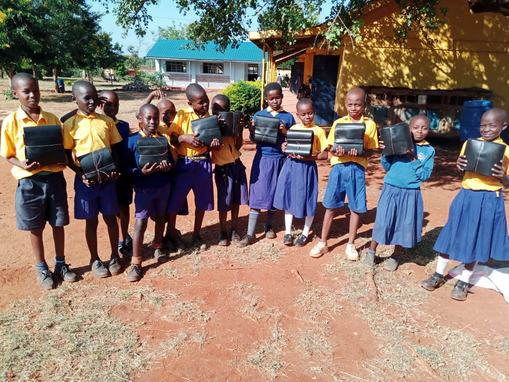 Mkwachunyi Primary School pupils.