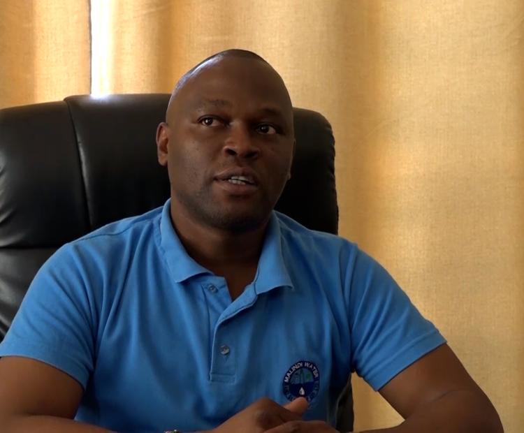 Malindi Water and  Sewerage Company  Managing Director Felix  Wanje