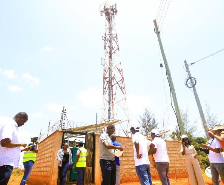 The Communications Authority of Kenya (CA) is deploying telecommunication network sites in rural parts of Kilifi County. Photo/Mohamed Hassan