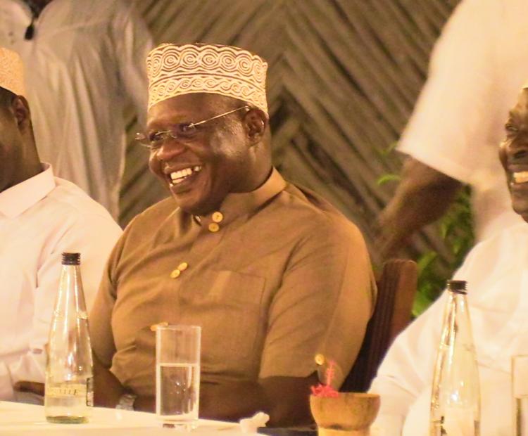 Various leaders and Muslim faithful gather for an Iftar dinner at a Malindi hotel. It was graced by the Prime Cabinet Secretary Musalia Mudavadi among other leaders. Photo/BARAKA MWENI