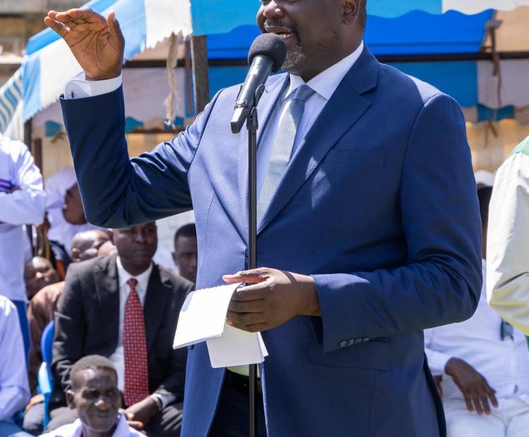 Public Service, Human Capital  Development and Special  Programmes CS Mr Geoffrey Ruku.  PHOTO BY DICKSON MWITI