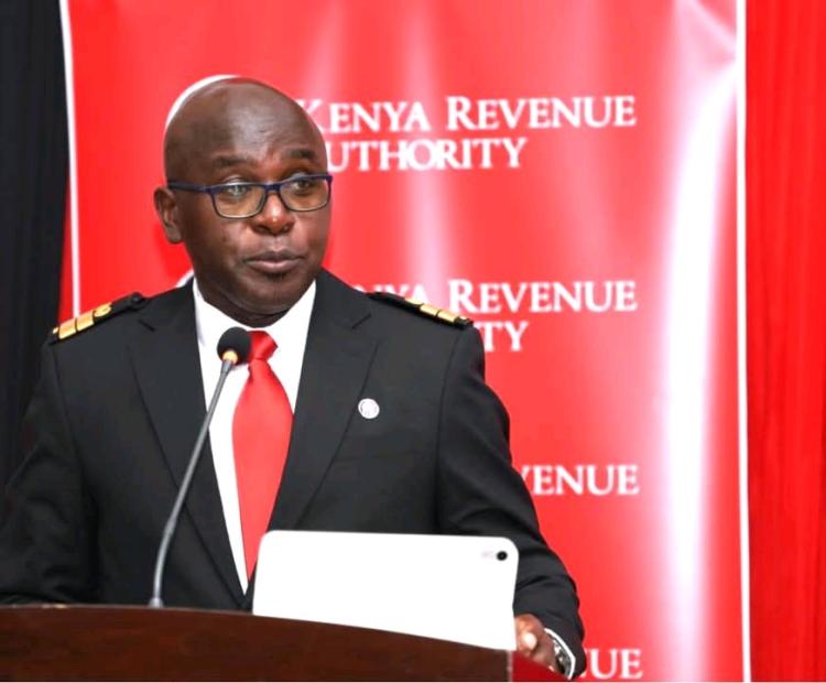 Kenya Revenue Authority (KRA) Commissioner General, Mr Humphrey Wattanga