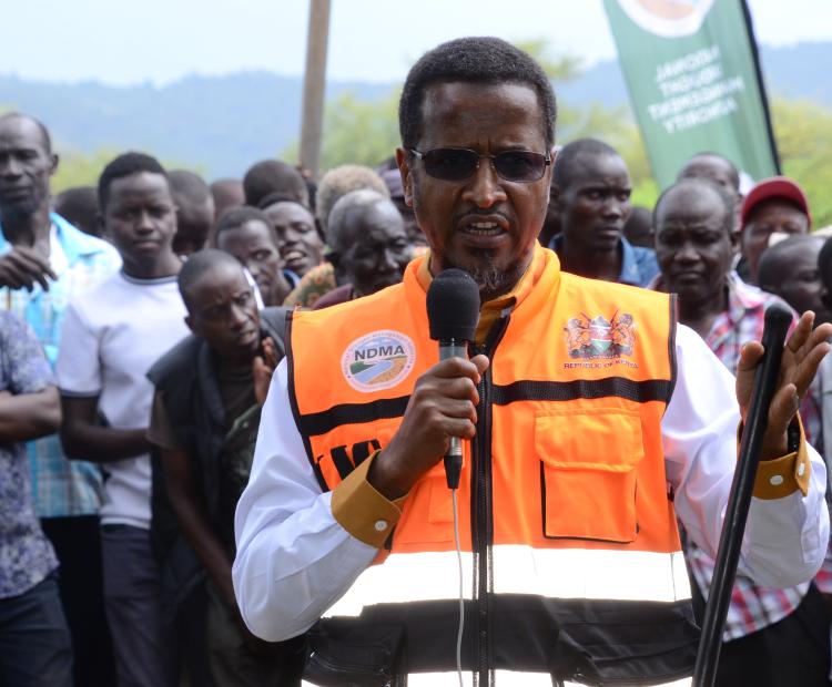 National Drought Management Authority Chief Executive Officer Hared Adan