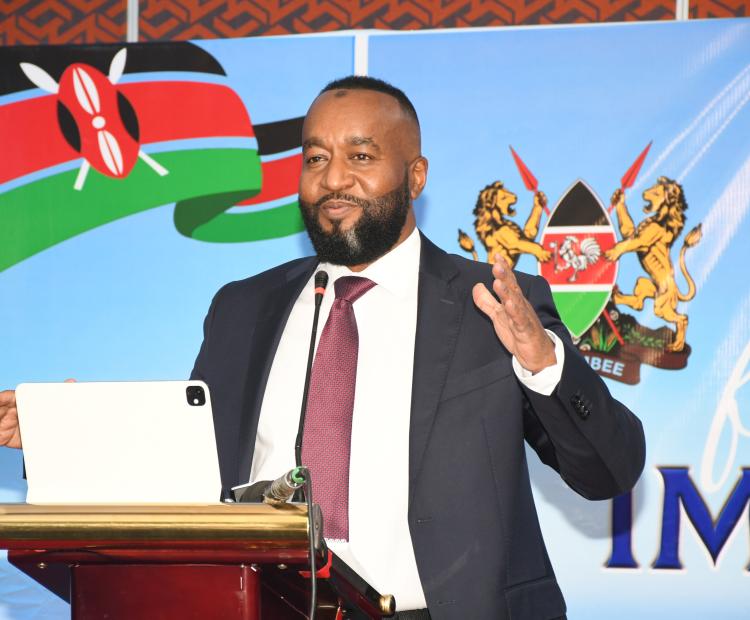  Cabinet Secretary, Ministry of Mining, Blue Economy and Maritime Affairs, Hassan Joho