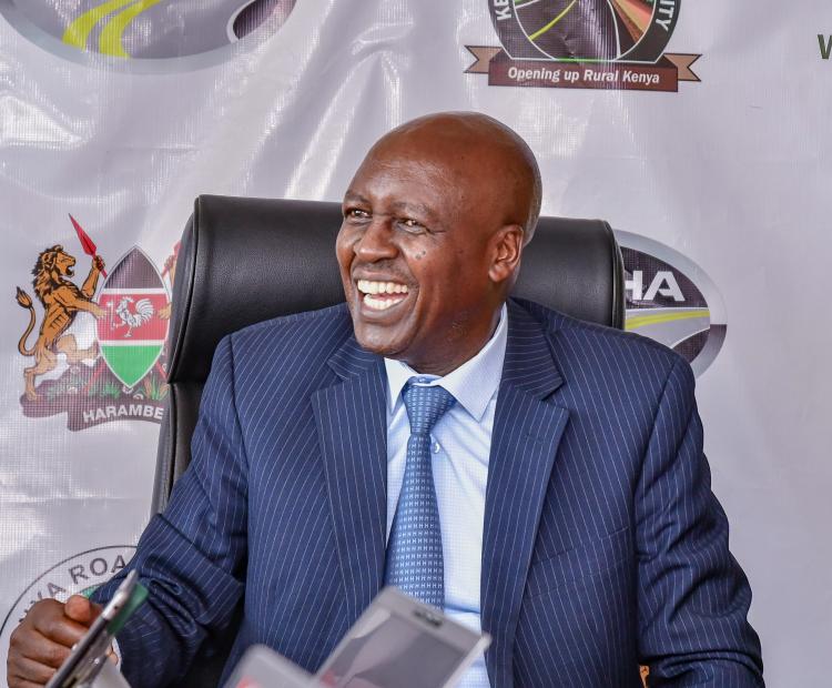 Secretary for the State Department for Roads, Eng. Joseph Mbugua 